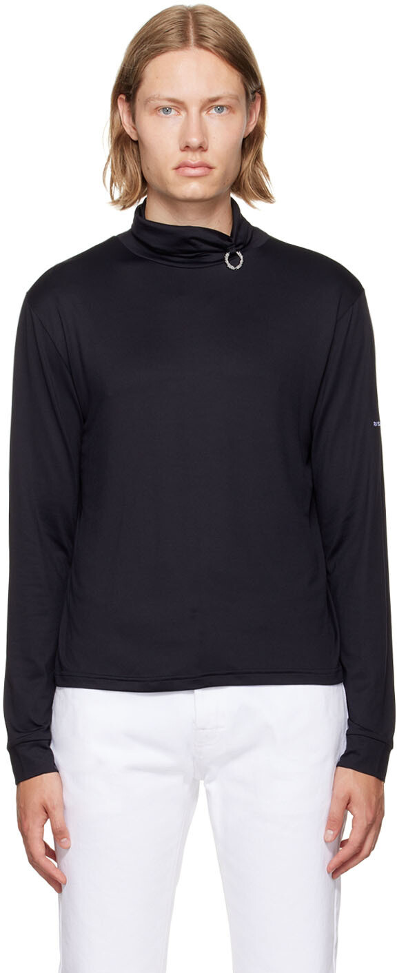 

Черный свитер Fred Perry Edition Raf Simons