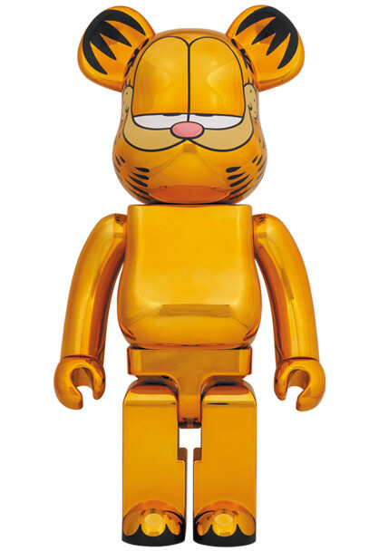 

Фигурка Medicom Toy Be@rbrick Garfield Gold Chrome Ver. 1000％, 70 см