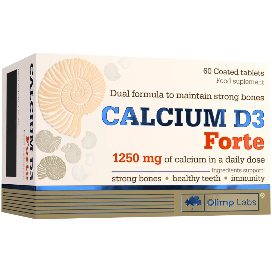

Olimp Calcium D3 Forte биологически активная добавка, 60 таблеток/1 упаковка