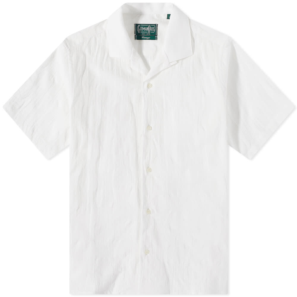 

Рубашка Gitman Vintage Short Sleeve Camp Collar Panama Shirt