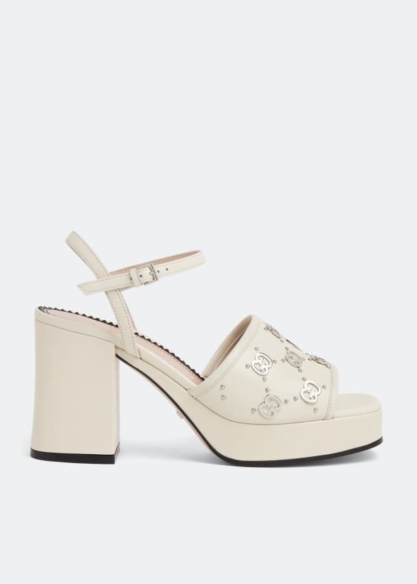 

Сандалии GUCCI Janaya sandals, белый