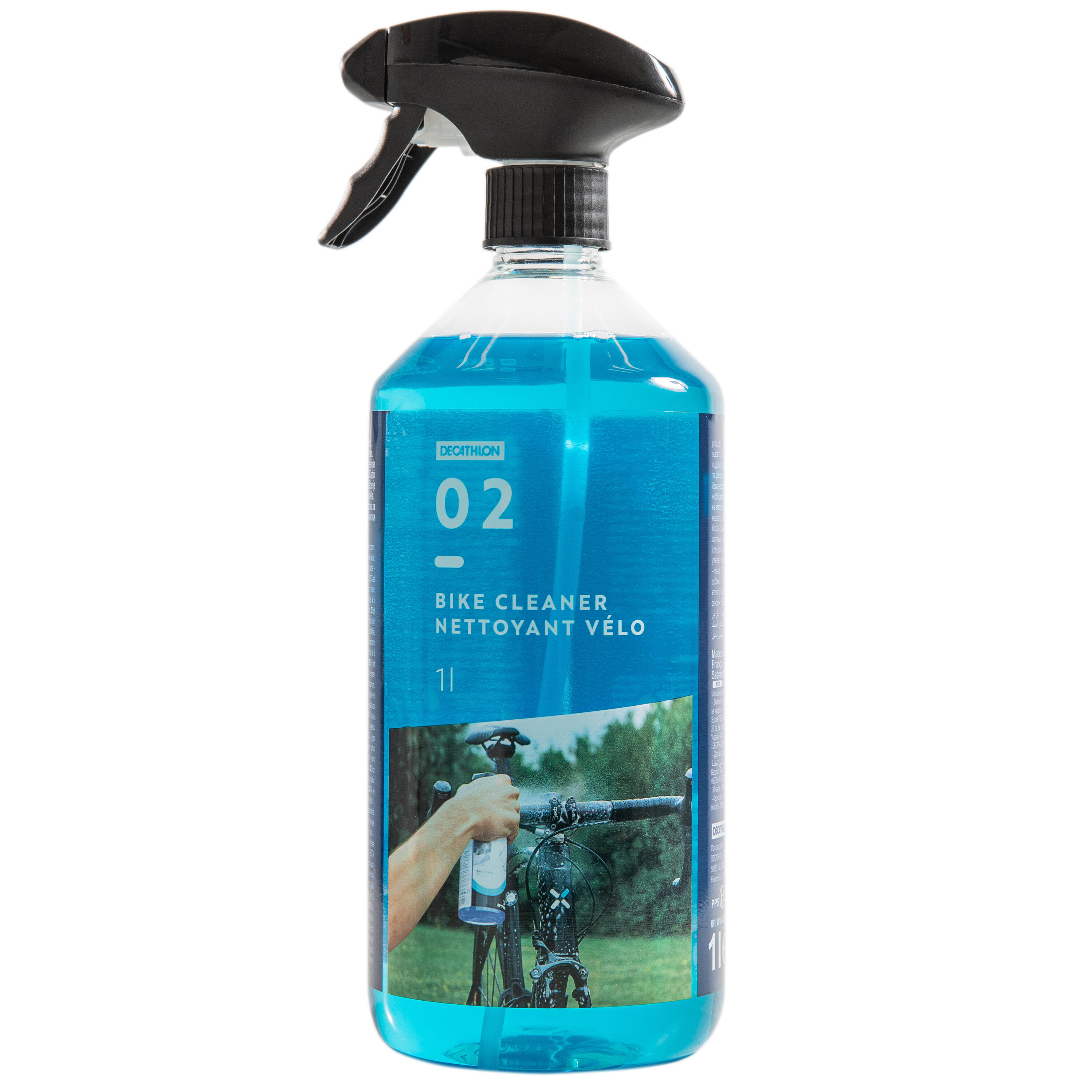 Чистящее средство для велосипеда 1 л DECATHLON средство чистящее аантизасор для чистки труб гранулы 70 гр