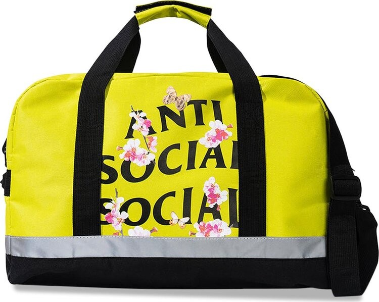 

Сумка Anti Social Social Club Kkoch 3M High Vis Duffle Bag Neon Yellow, желтый