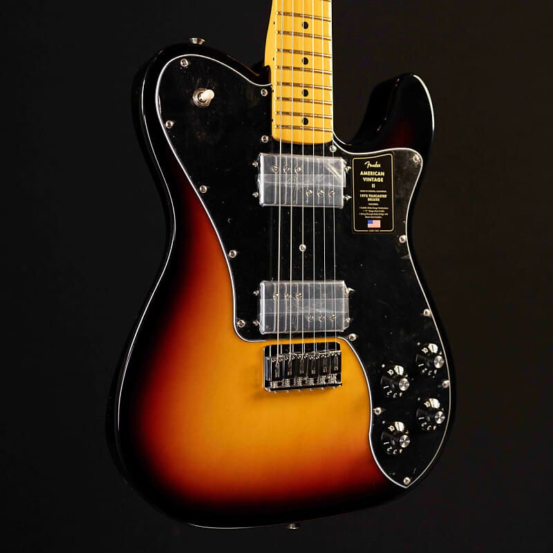 

Fender American Vintage II 1975 Telecaster Deluxe - 3-цветные солнечные лучи American Vintage II Telecaster Deluxe