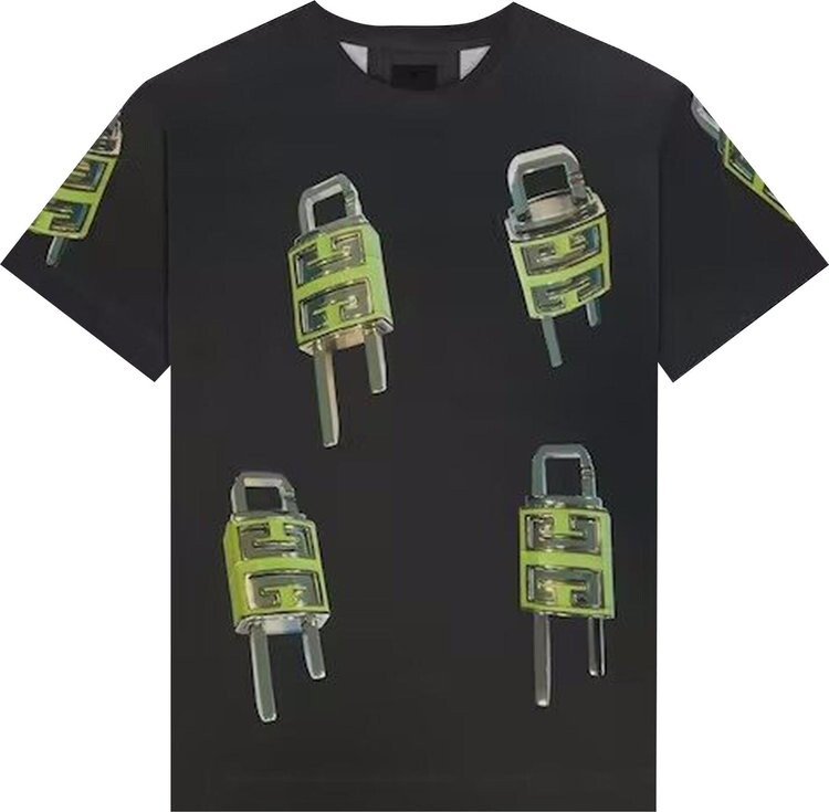 

Футболка Givenchy Oversized Fit T-Shirt 'Black', черный