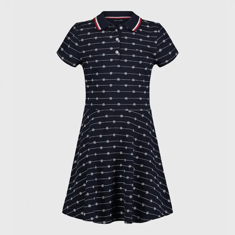 

Платье Tommy Hilfiger Big Kids' Hilfiger Polo, темно-синий