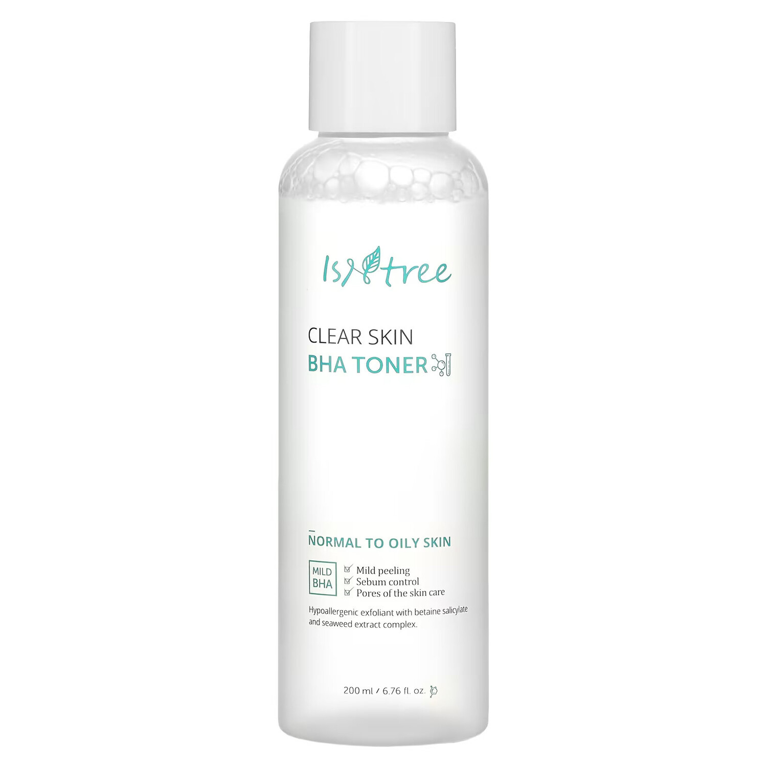 

Isntree, Тонер Clear Skin BHA Toner, 200 мл (6,76 жидк. унции)
