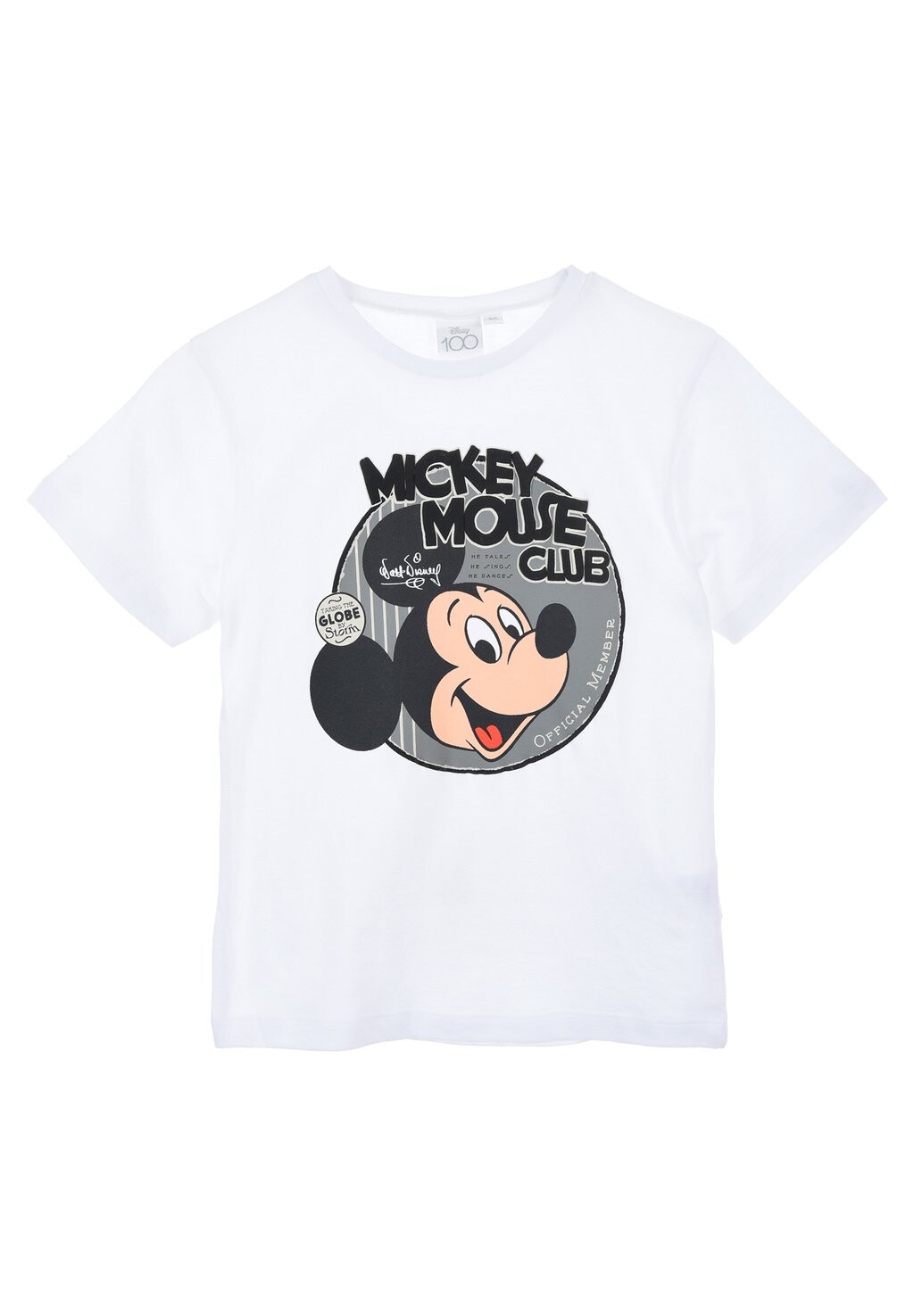 

Футболка с принтом Mickey & Minnie, цвет weiß