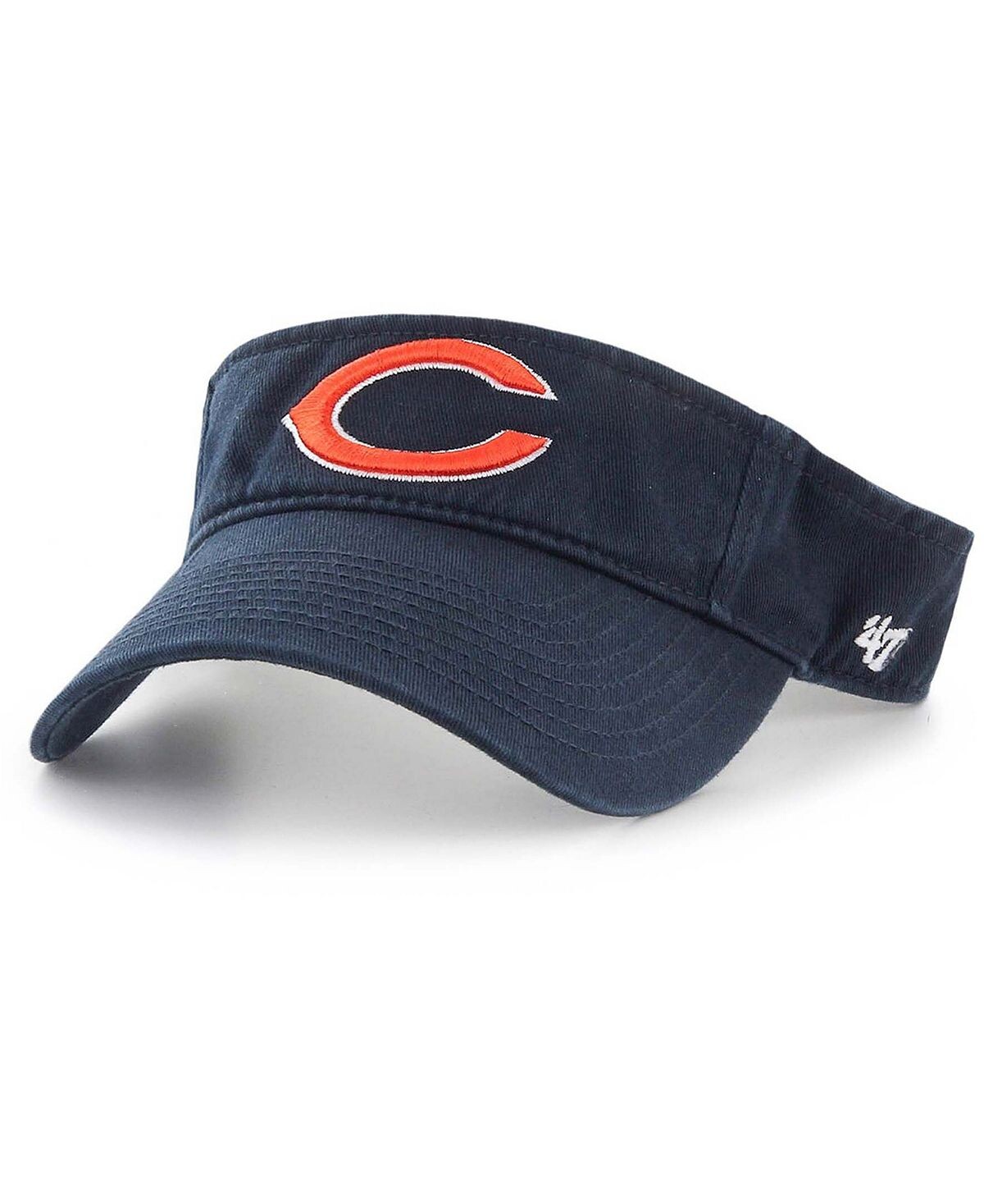 

Мужской темно-синий козырек Chicago Bears Clean Up '47 Brand