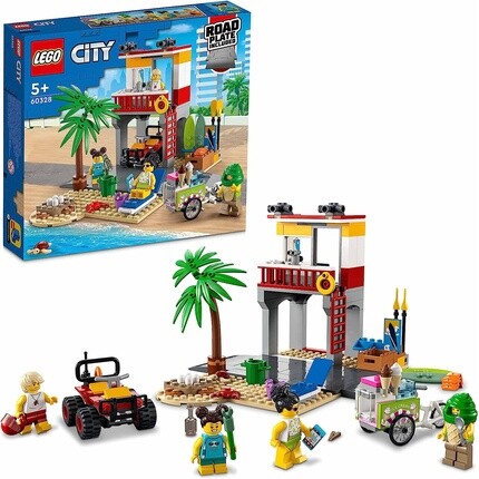 

Конструктор Lego 60328 My City пляжная спасательная станция