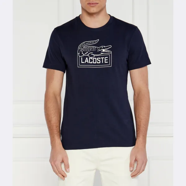 

Футболка стандартного кроя Lacoste, синий