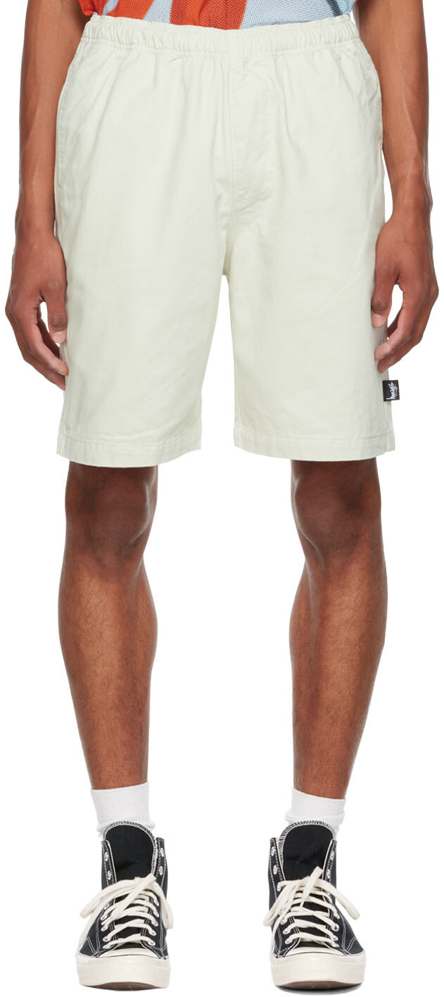 

Пляжные шорты Off-White с начесом Stüssy