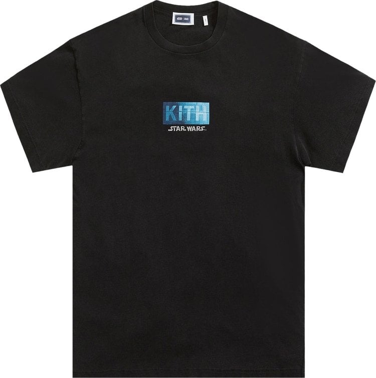 Футболка Kith For Star Wars Death Star Vintage Tee (Online Exclusive) 'Black', черный - фото