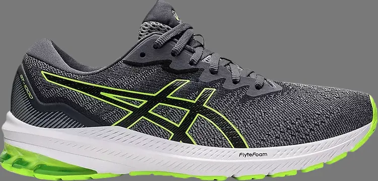 

Кроссовки gt 1000 11 2e wide 'sheet rock' Asics, серый