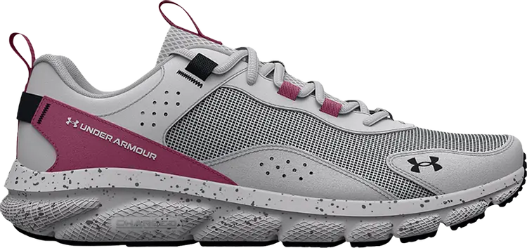 

Кроссовки Under Armour Wmns Charged Verssert Grey Pace Pink, серый