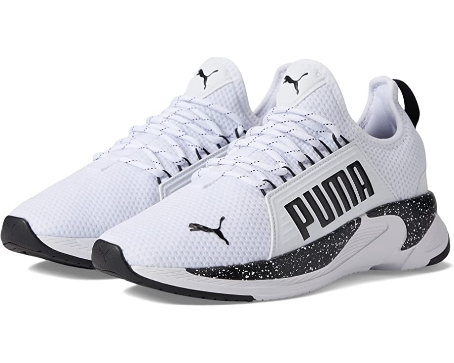 

Кроссовки Softride Premier Slip-On Splatter PUMA, пума уайт
