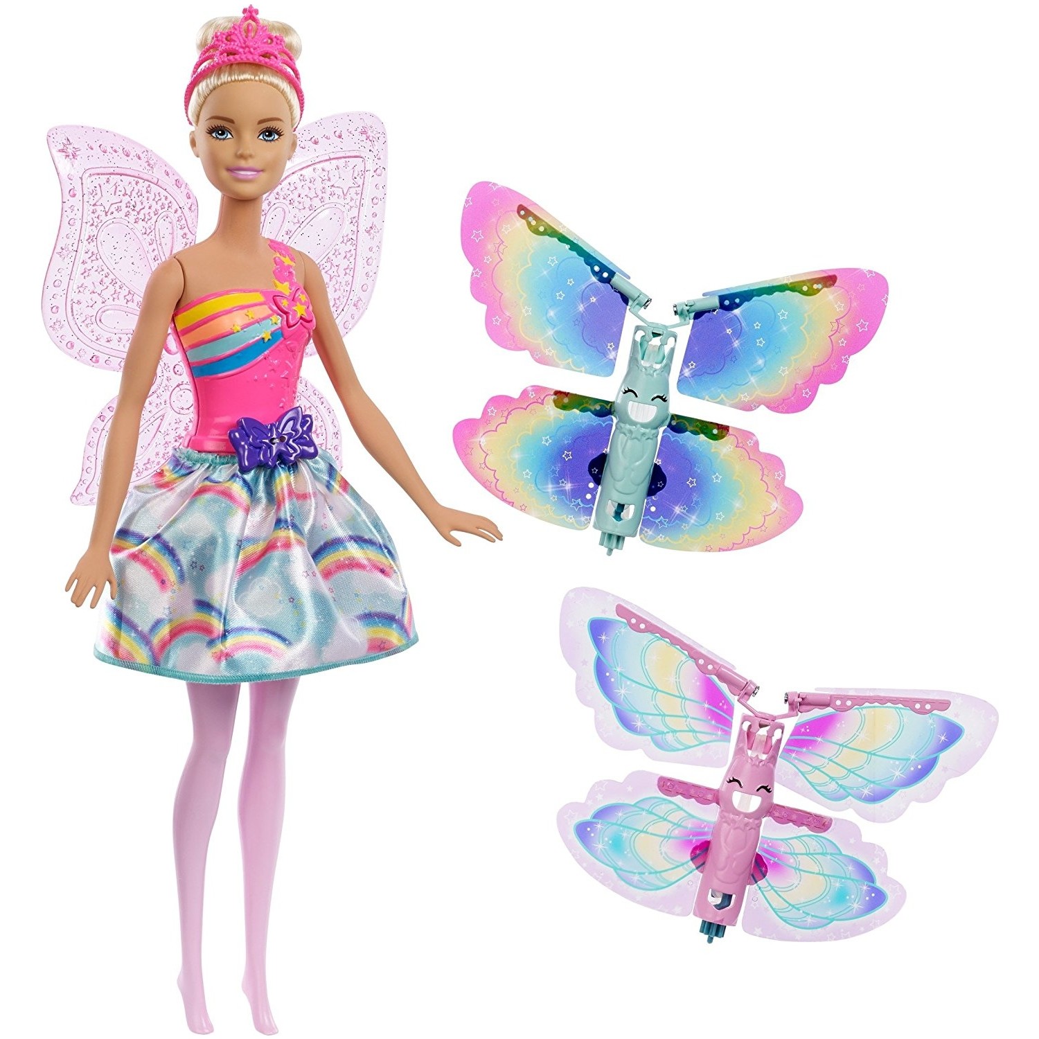 Кукла Barbie Dreamtopia Winged Fairy FRB08 кукла barbie dreamtopia mermaid fjc89