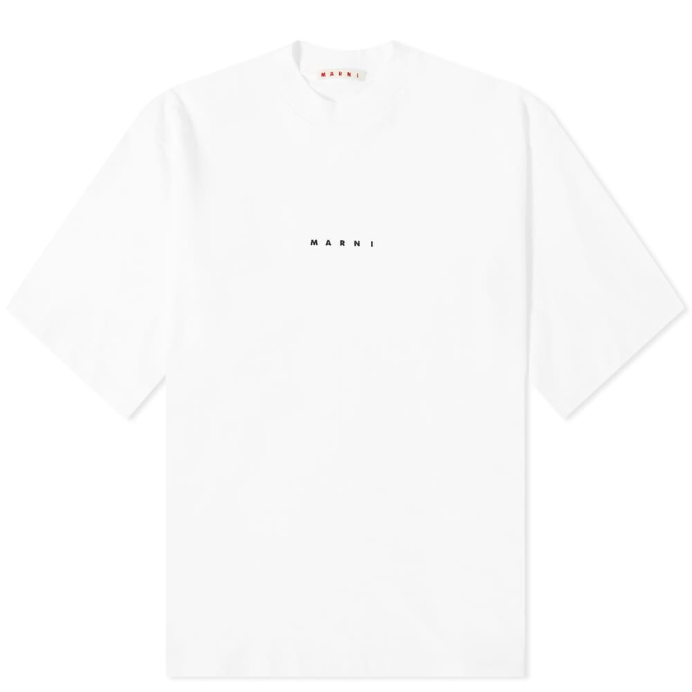 

Футболка Marni Logo Tee, Белый