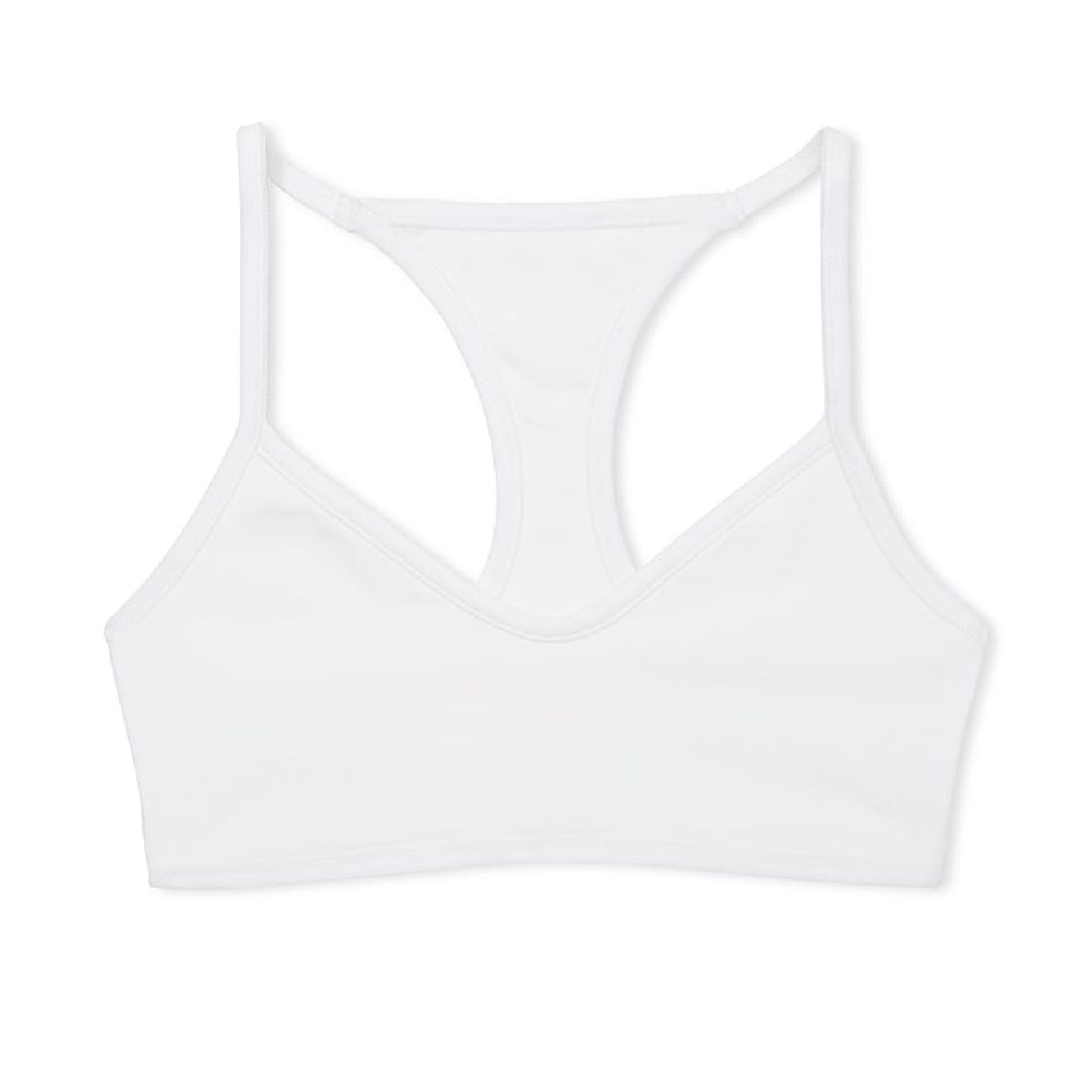 

Бюстгальтер Victoria's Secret Pink Base Cotton Racerback, белый