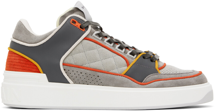 

Серые кроссовки B-Court Balmain