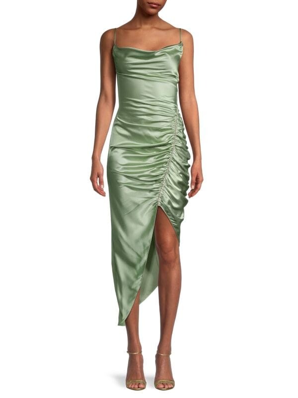 

Платье Шелковое Асимметричное Cinq à Sept Emilia, pale green