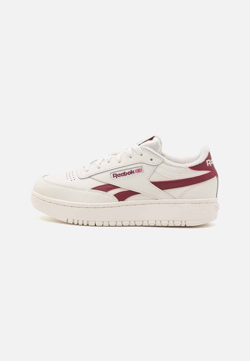 

Кроссовки Reebok CLUB C DOUBLE REVENGE, цвет chalk/classic burgundy