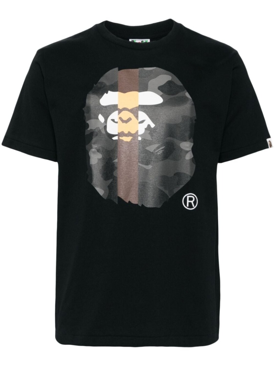 

A BATHING APE футболка с логотипом, черный