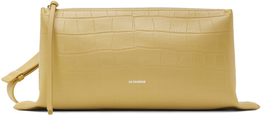 

Бежевая маленькая сумка Empress Jil Sander