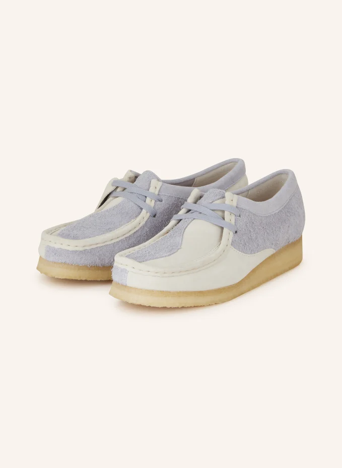 

Ботинки wallabee дезерты Clarks Originals, серый