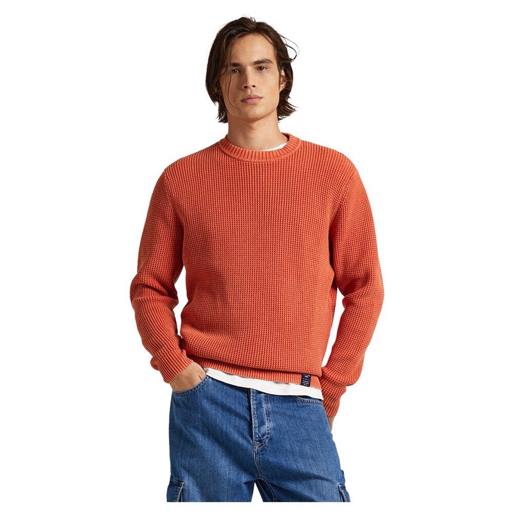 

Свитер Pepe Jeans Maxwell Round Neck, оранжевый