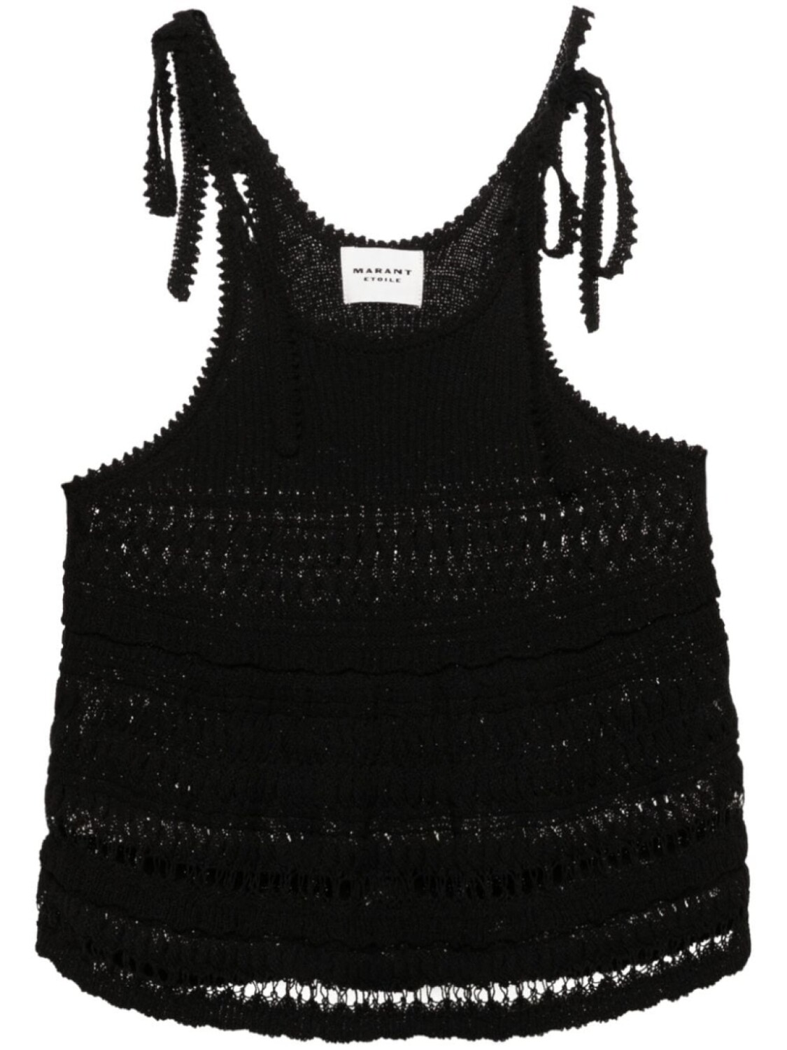 

Marant Étoile топ Jilma рыхлой вязки, черный