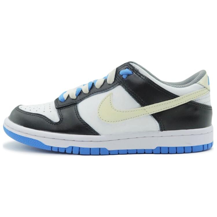 

Кроссовки Nike Dunk Skateboarding Shoes Women's Low-top Black/white/blue, черный