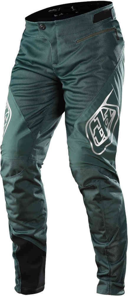 Велосипедные брюки Sprint Race Fit Troy Lee Designs, темно-зеленый цена и фото
