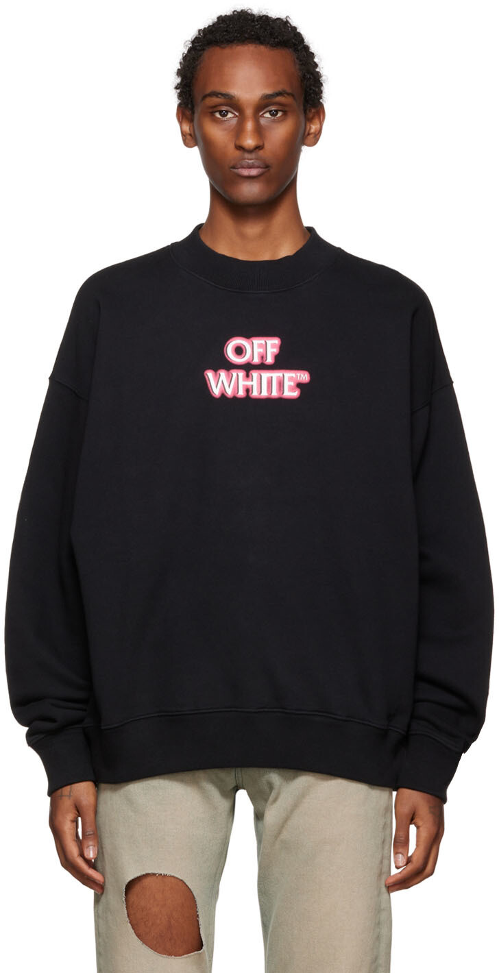 

Черный - Толстовка Emotion Neon Off-White