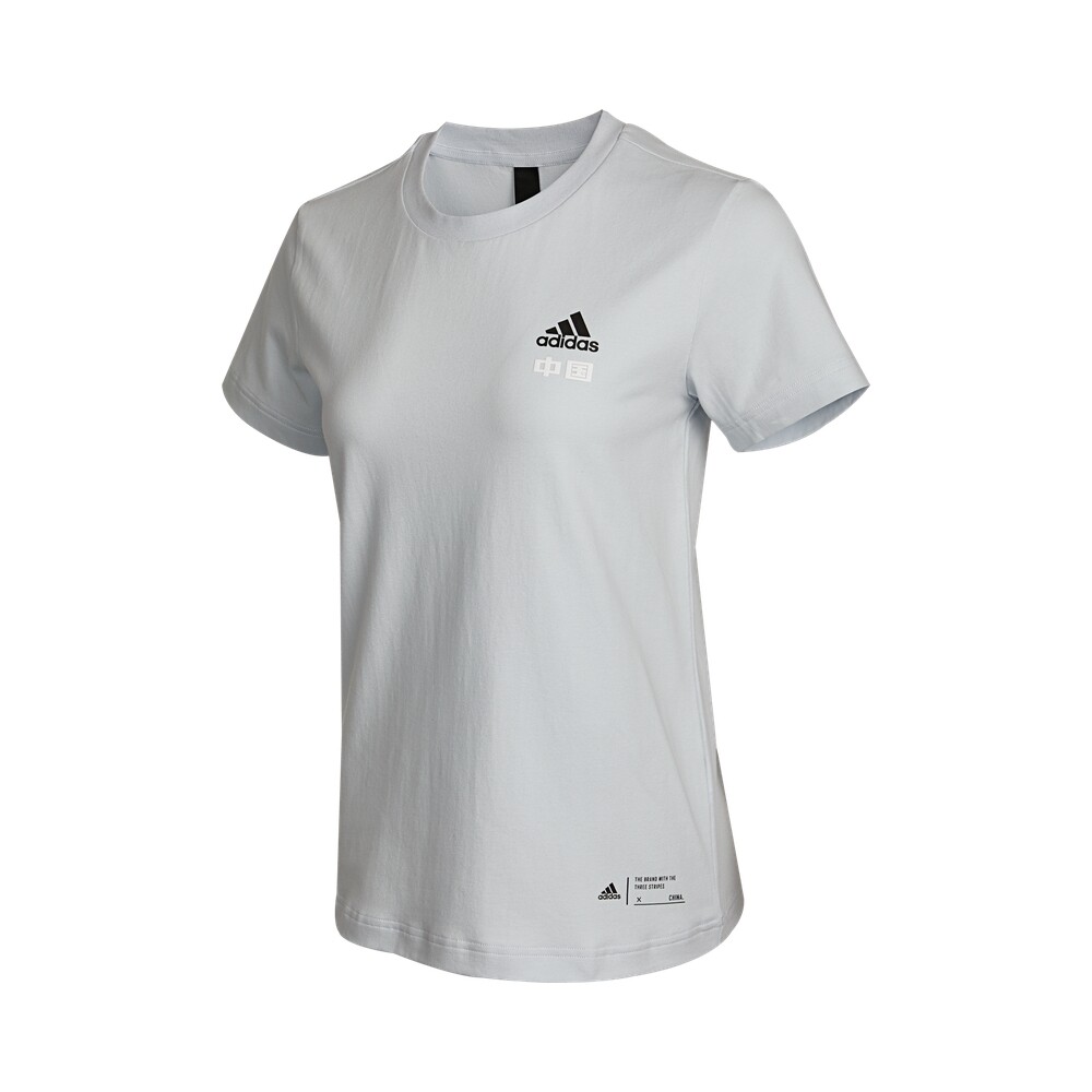 

Футболка Adidas, серый/черный