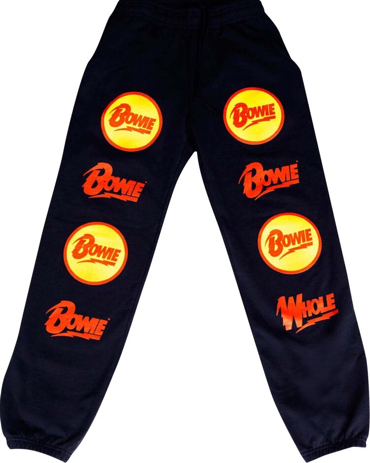 

Спортивные брюки WHOLE David Bowie Logo Sweatpants 'Dark Navy', синий