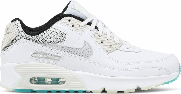 

Кроссовки Nike Air Max 90 SE 2 GS 'White Glacier Ice', белый