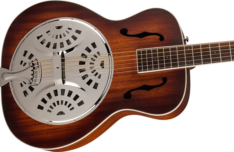 цена Резонатор Fender Paramount PR-180E в выдержанном коньяке Burst Paramount PR-180E Resonator