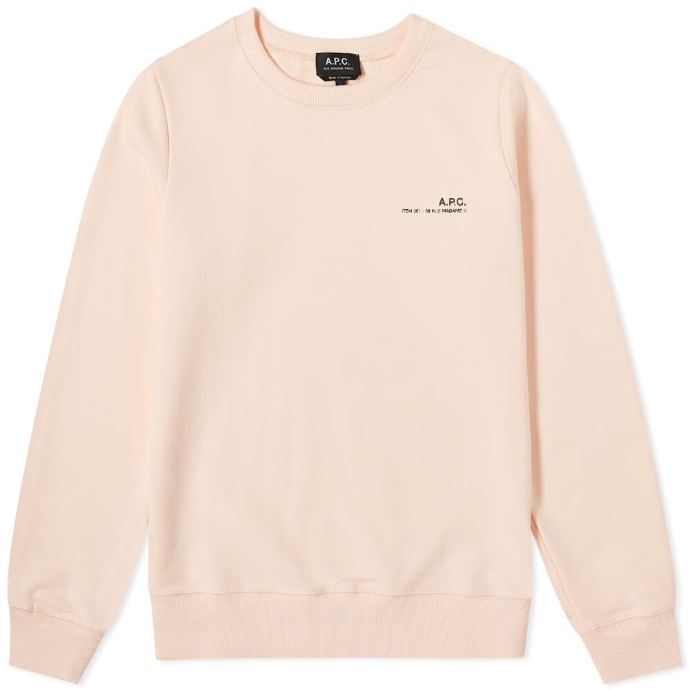 

Толстовка A.P.C. Logo Sweat