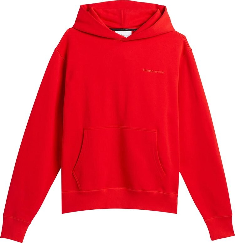 

Худи adidas x Pharrell Williams Basics Hoodie 'Red', красный