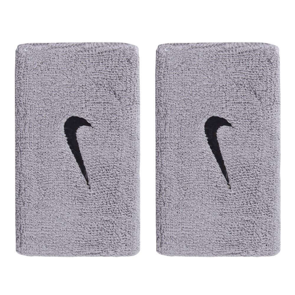 

Спортивная повязка на запястье Nike Fingerband, серый/белый