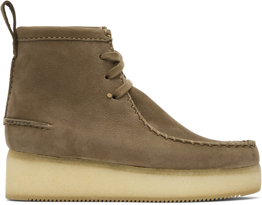 

Коричневые ремесленные ботинки Wallabee Clarks Originals