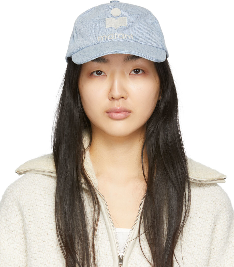 

Синяя джинсовая шляпа Tyron Isabel Marant