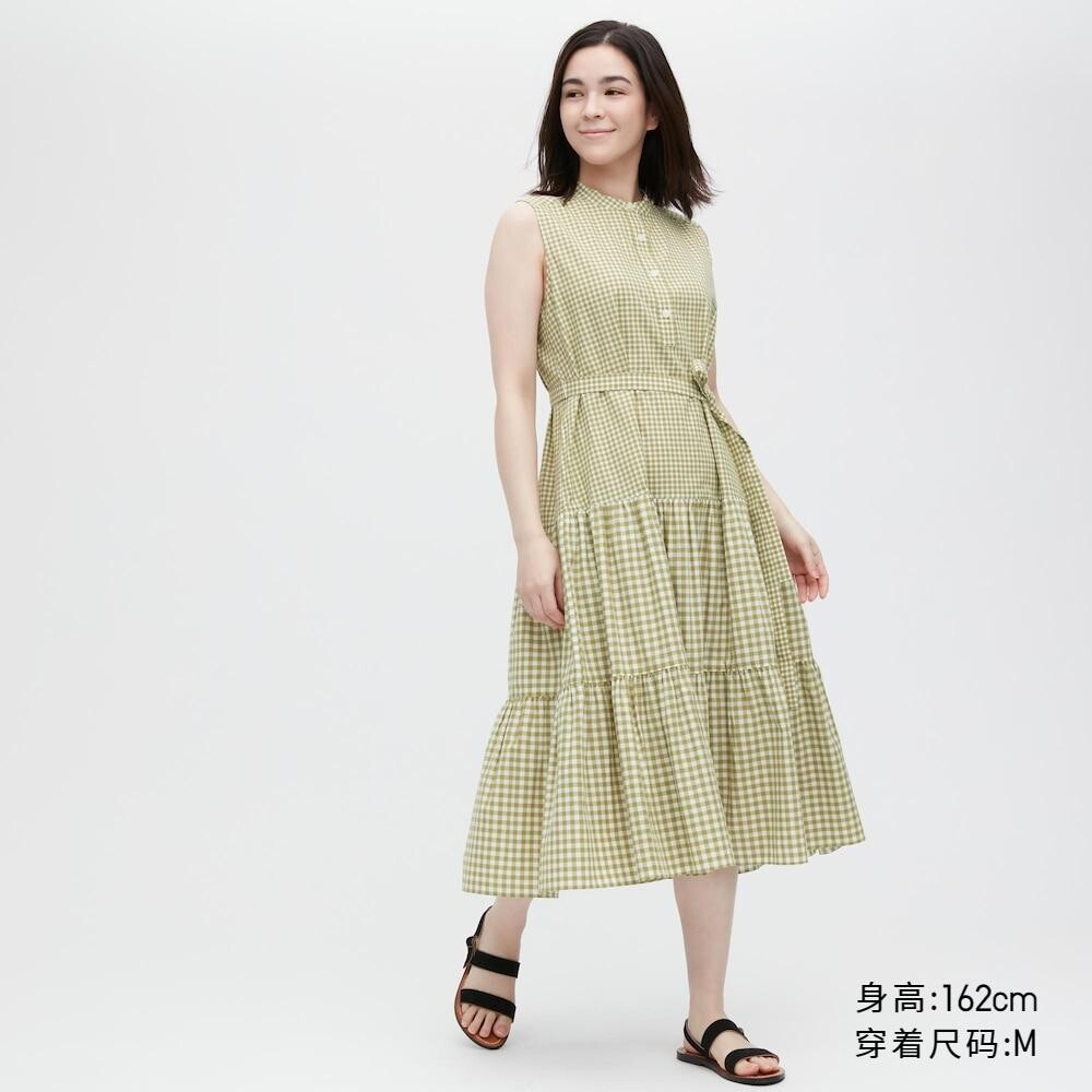 

Платье Uniqlo, оливковый