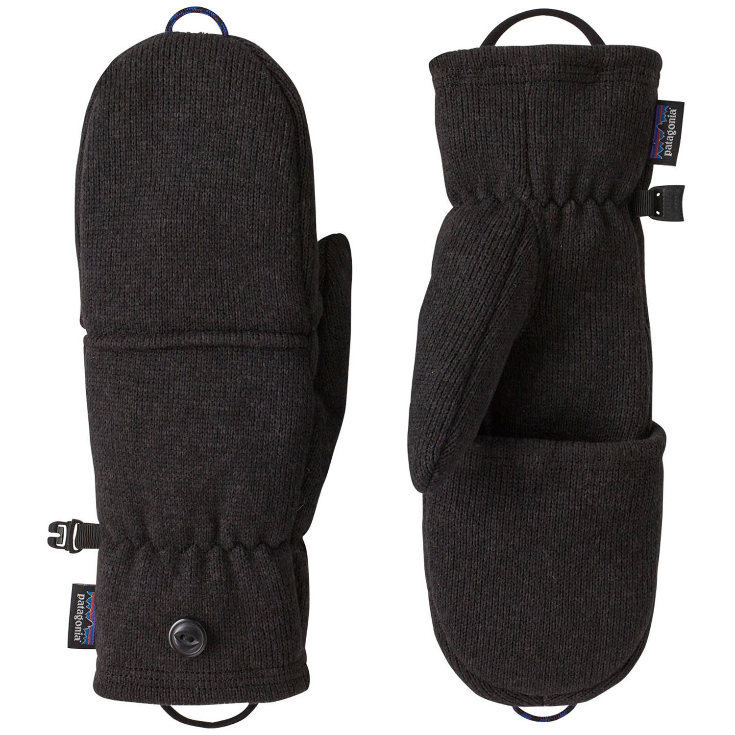 Перчатки Patagonia Better Sweater, черный перчатки glissade черный