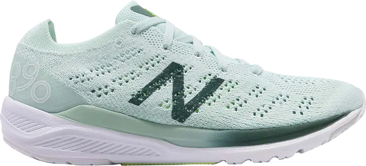 

Кроссовки New Balance Wmns 890 B 'Green White', зеленый