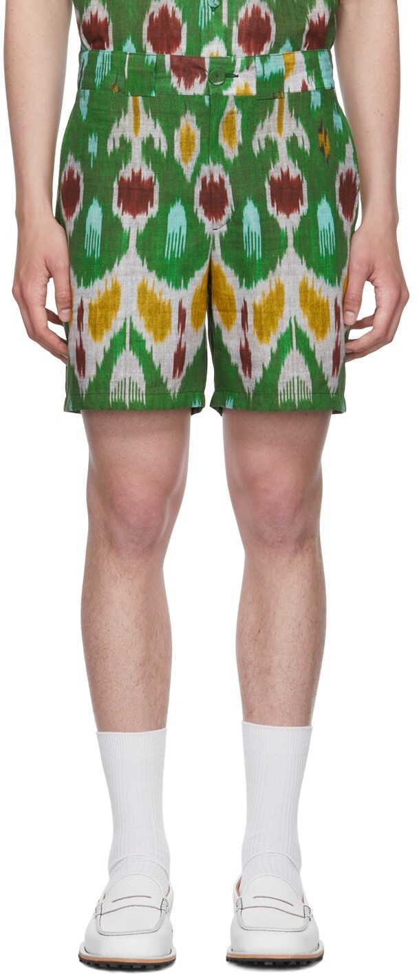 

Зеленые шорты Lucas Erdem