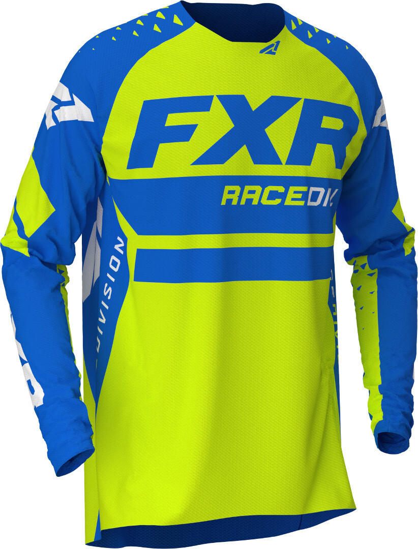 

Кофта Джерси FXR Revo мотокроссовая, синий/желтый
