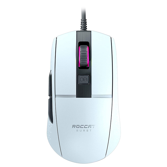 Проводная игровая мышь Roccat Burst Core, белый - фото