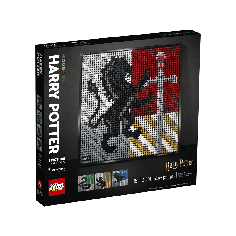 Конструктор Гербы Хогвартса 31201 LEGO Art - фото